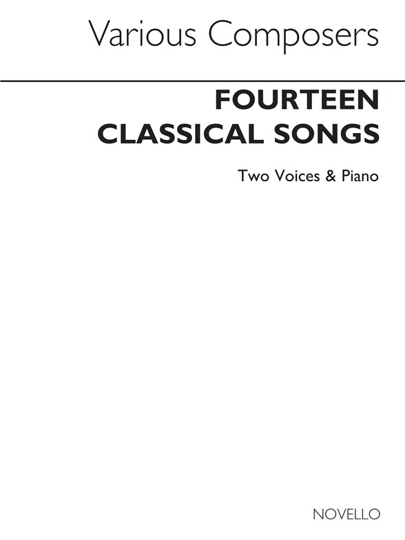 14 Classical 2 Part Songs By Various Composers
