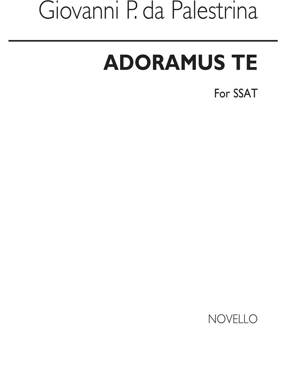 Palestrina, Adoramus Te Ssat