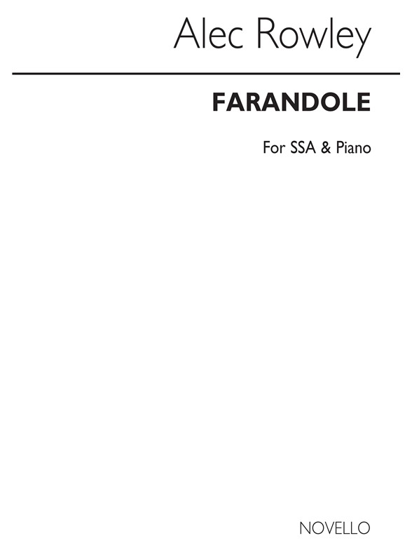 Alec Rowley Farandole Ssa/Piano