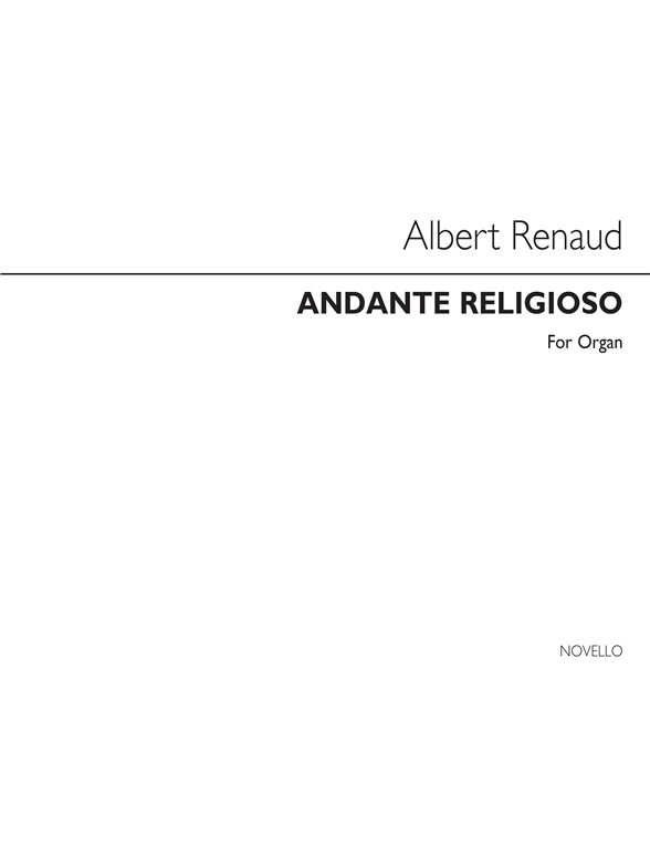 Albert Renaud: Andante Religioso (Nicou-Choron) - Organ