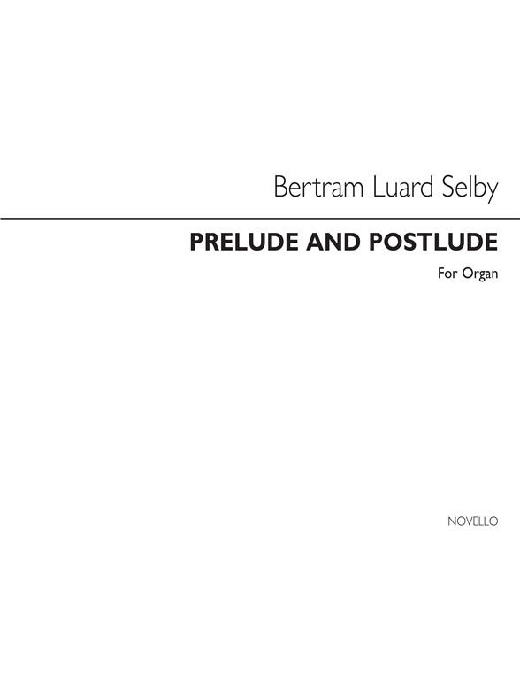 Selby Prelude And Postlude Organ