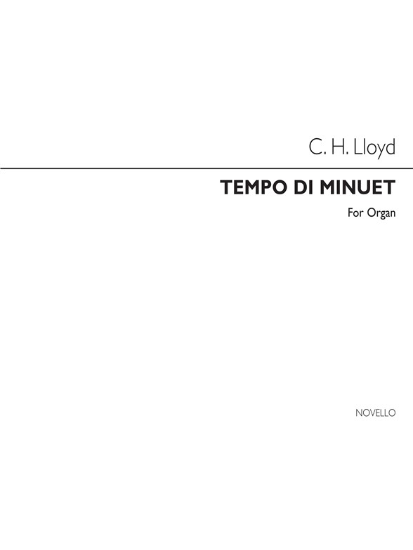 Lloyd Tempo Di Minuetto Organ