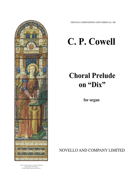 Charles Percival Cowell: Chorale Prelude On 'Dix' (As With Gladness Men Of Old) Organ