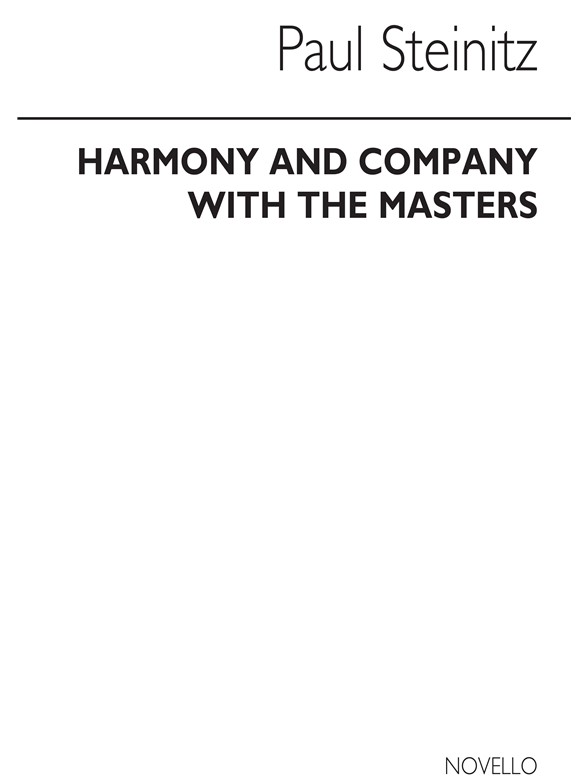 Steinitz: Harmony & Counterpoint From The Masters