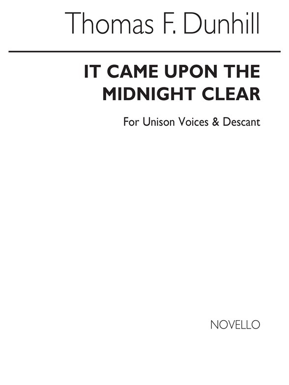 Dunhill: It Came Upon Midnight for Unison Voices and Descant