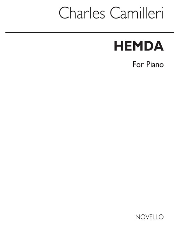 Camilleri: Hemda for Piano