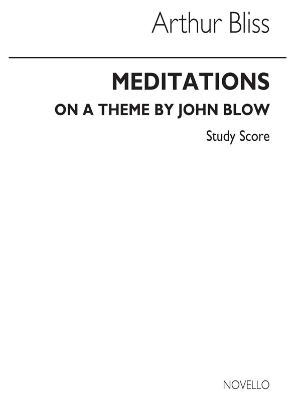 Bliss: Meditations On A Theme By Blow