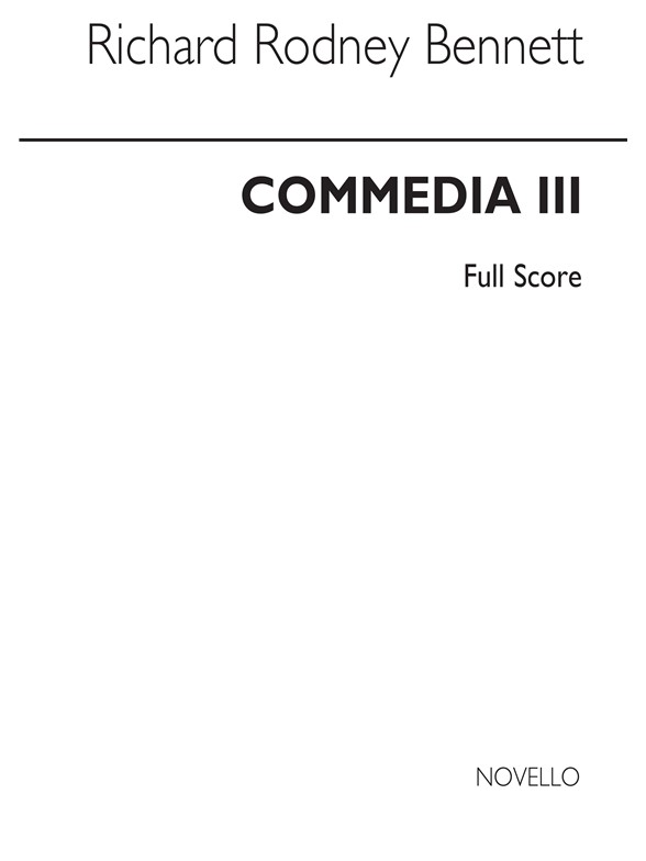 RR Bennett: Commedia III