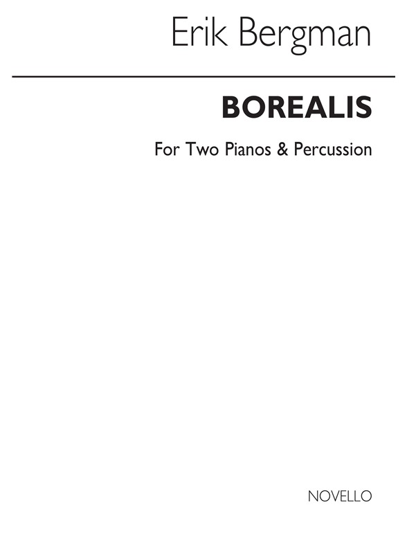 Bergman: Borealis for 2 Pianos and Percussion