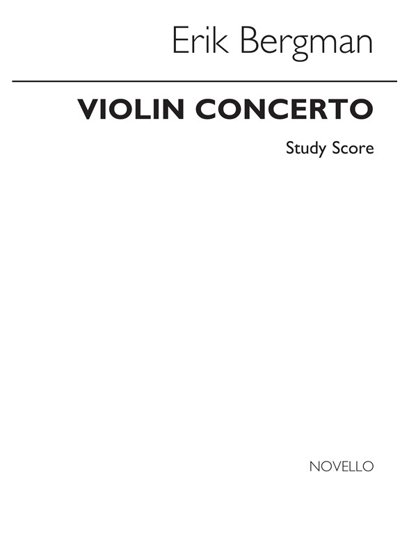 Bergman: Violin Concerto