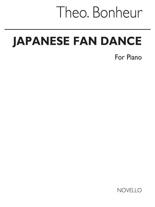 Bonheur Japanese Fan Dance Piano