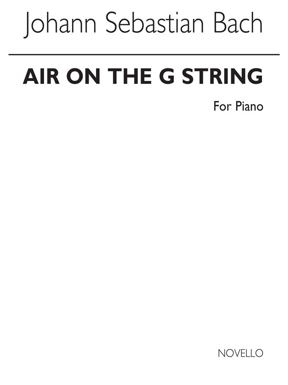 Bach, Js Air On The G String Pf (Bantock)