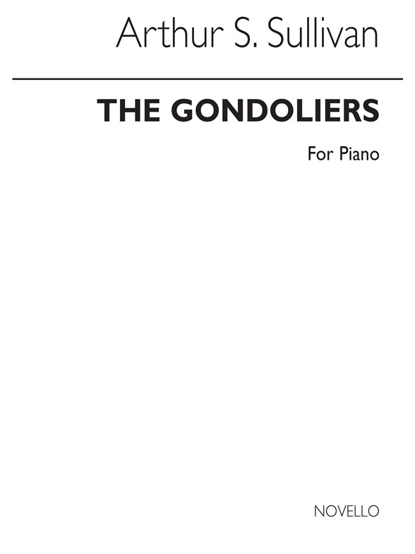 Sullivan Gondoliers Selection Piano