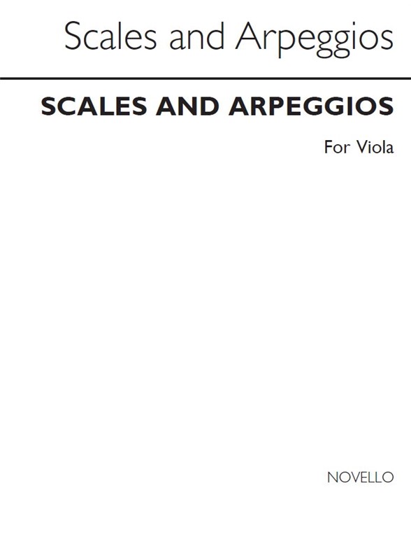 Scales And Arpeggios For Viola