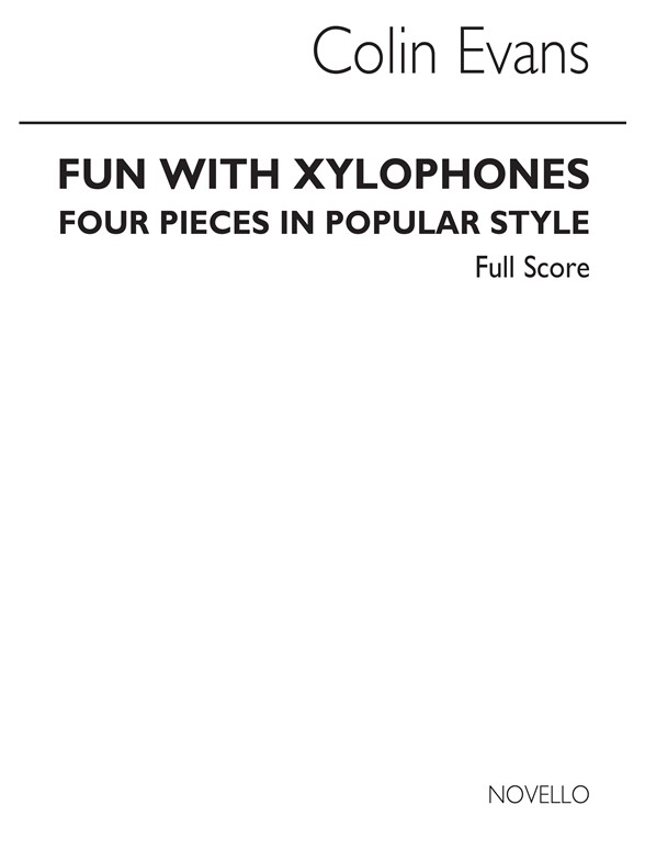 Evans: Fun With Xylophones Clarinet Ensemble Score