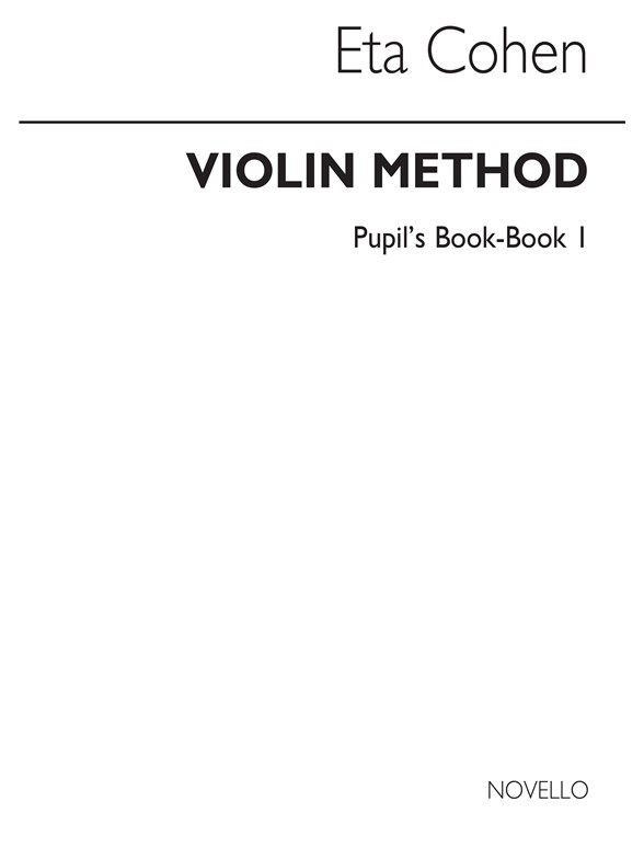 Eta Cohen: Violin Method Book 1 (German) Pupil's Book