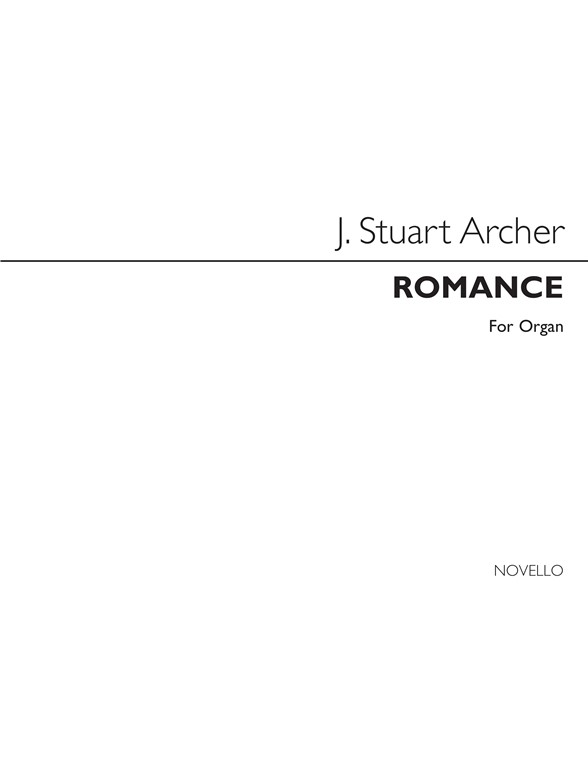 ARCHER J STUART ROMANCE ORGAN BOOK