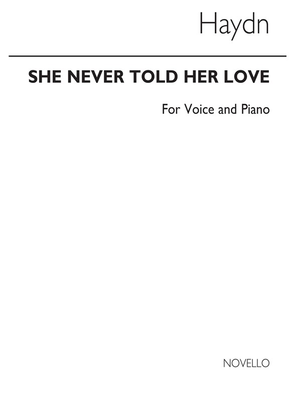 Haydn She Never Told Her Love In F Low Vce/Pf