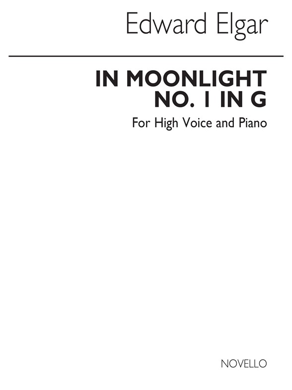 Elgar In Moonlight In G High Vce/Pf