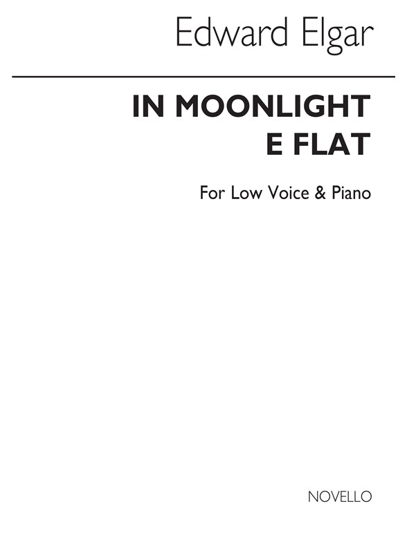 Elgar In Moonlight In Eb Low Vce/Pf