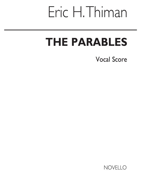 Thiman: The Parables (Vocal Score)