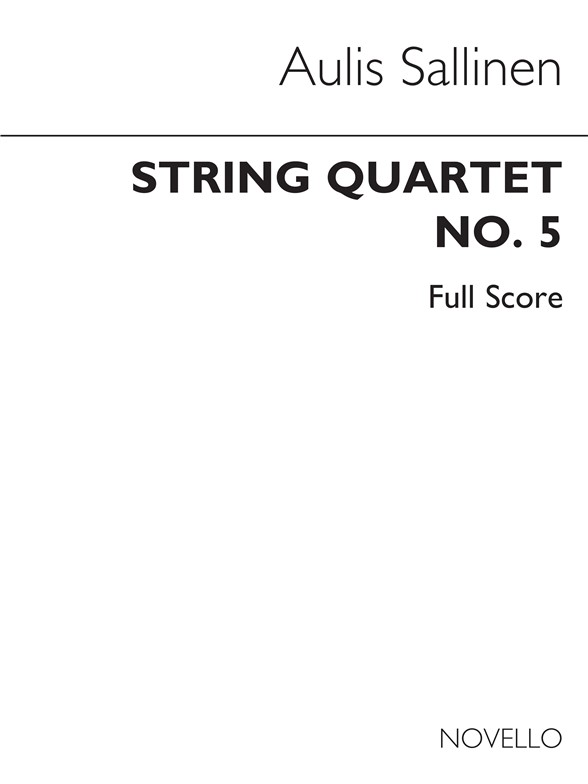 Sallinen: String Quartet No. 5 (Score)