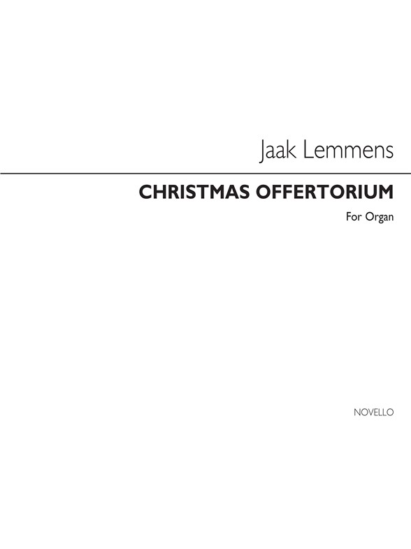 Lemmens: Christmas Offertorium for Organ