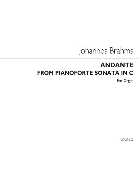 Brahms Andante Organ