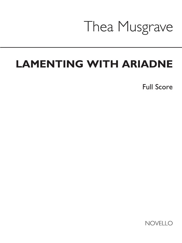 Musgrave: Lamenting With Ariadne