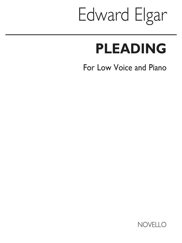 Elgar, E Pleading In F Low Vce/Pf