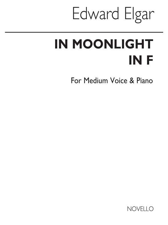 In Moonlight In F Medium Voice And Piano