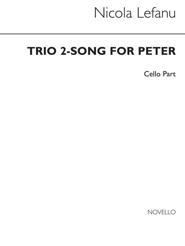 Nicola LeFanu: Trio 2: Song For Peter (Part)