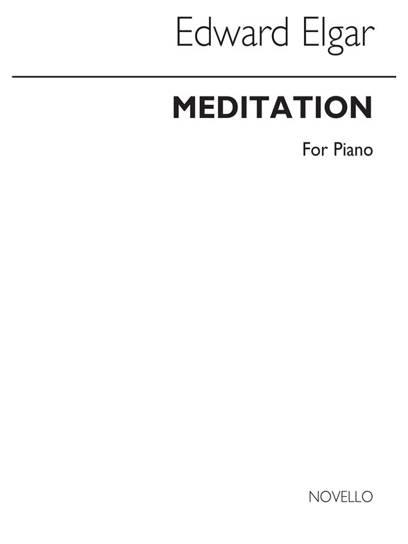 Elgar: Meditation From The Light Of Life for Piano Solo