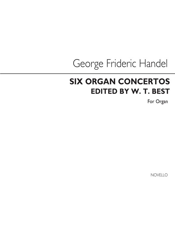 Handel Six Organ Concertos No.2 Organ