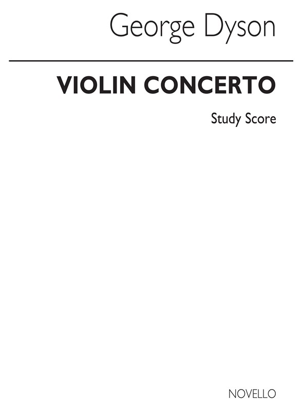 George Dyson: Violin Concerto (Study Score)