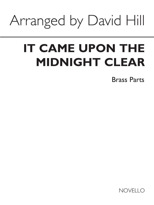 David Hill: It Came Upon The Midnight Clear (Brass Parts)