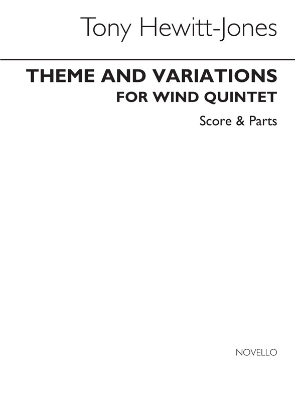 Hewitt-jones, T Theme + Variations Wind Quintet (Music For Today No7)
