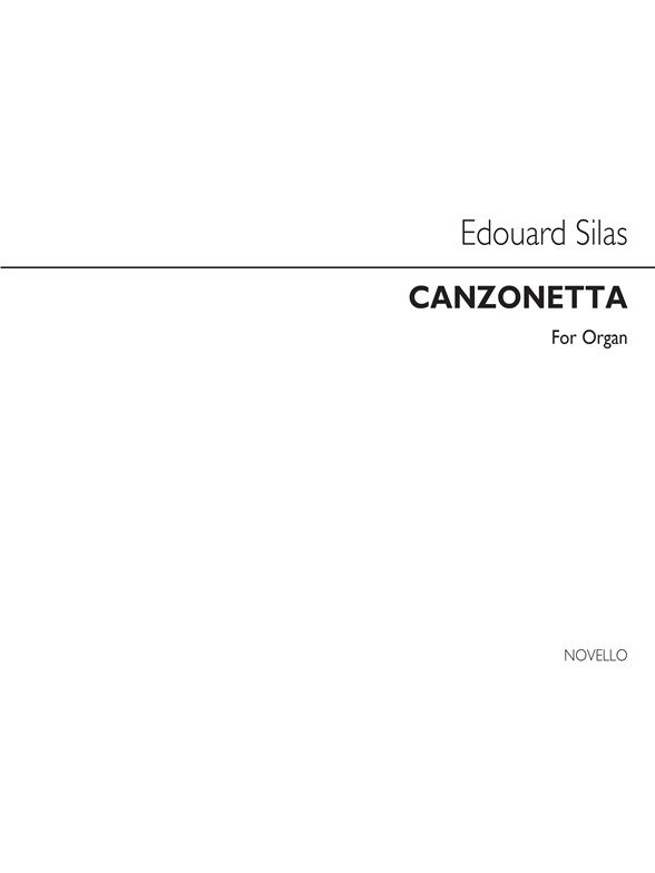 Silas, E Canzonetta Organ