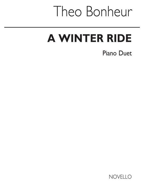 Bonheur, T A Winter Ride Piano Duet