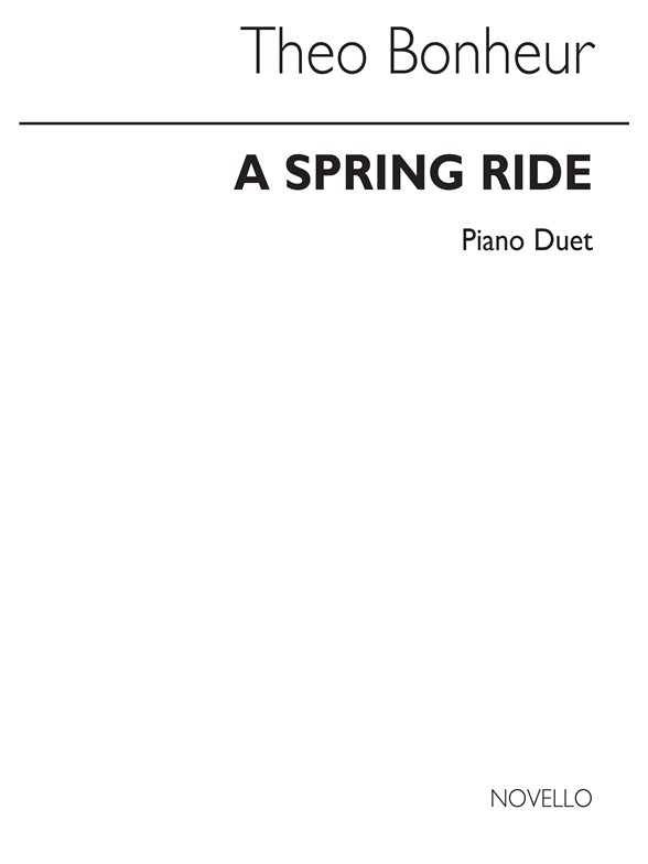 Bonheur A Spring Ride Pf Duet