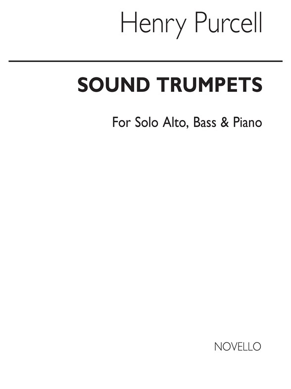 Purcell, H Sound, Trumpets, Sound! Alto Solo/Piano (Vocal Score)
