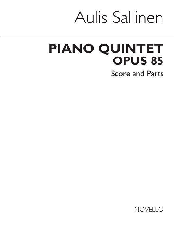 Aulis Sallinen: Piano Quintet Op.85 (Score/Parts)