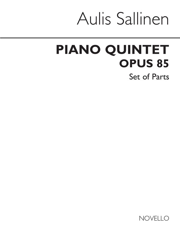 Aulis Sallinen: Piano Quintet Op.85 (Set Of Parts)
