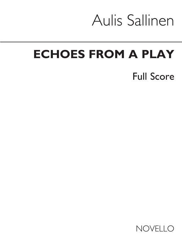 Aulis Sallinen: Echoes From A Play Op.66 (Score)
