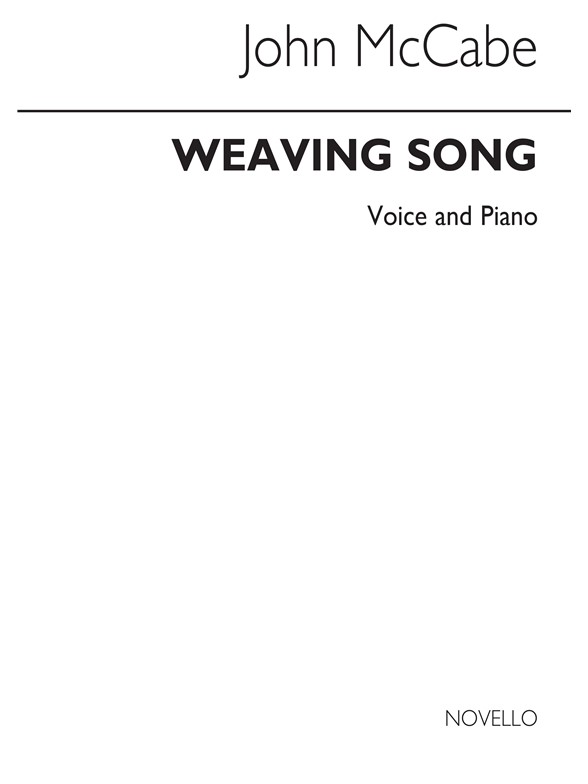 John McCabe: Weaving Song Voice/Piano