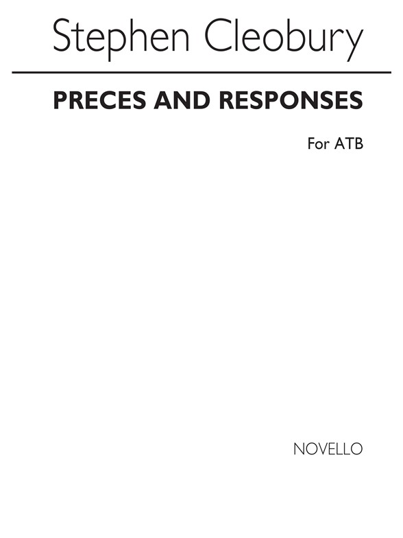 Stephen Cleobury: Preces And Responses (ATB)