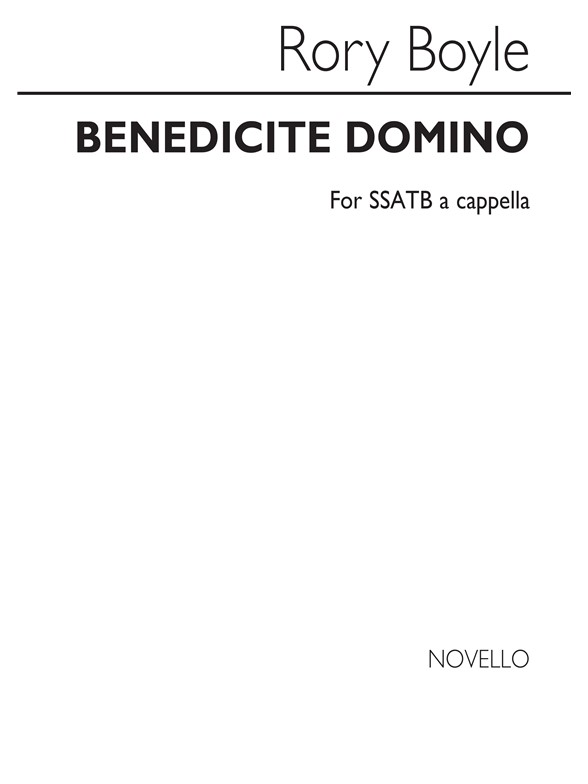 Rory Boyle: Benedicite Domino
