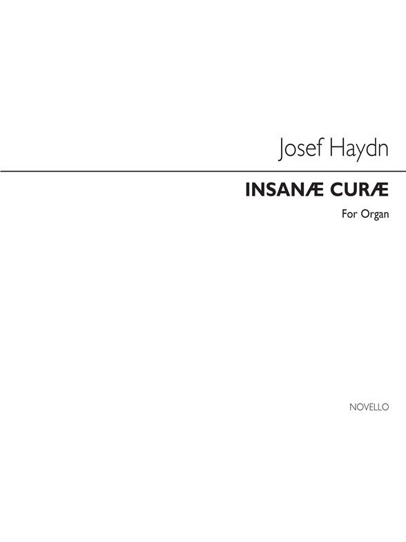 HAYDN J INSANAE ET VANAE CURAE (ED BEST) ORGAN BOOK