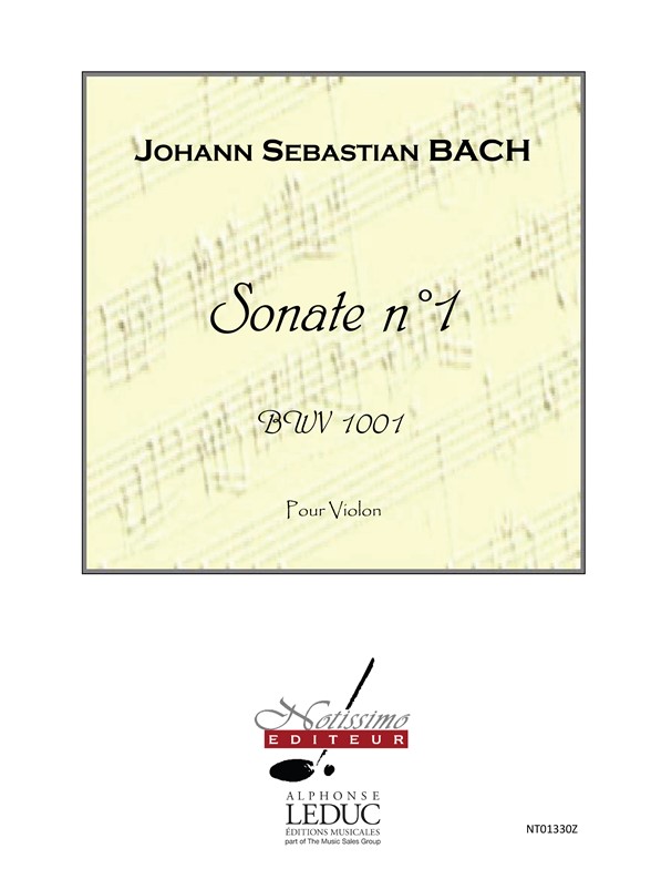 Bach Js Sonate No.1 Bwv1001 Violin Solo Book