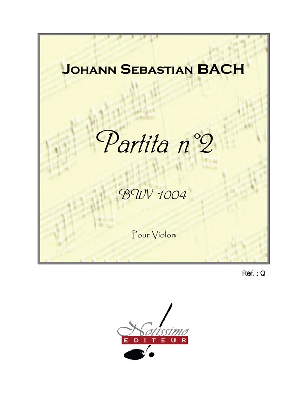 Bach Js Partita No 2 Bwv1004 Violin Solo Book